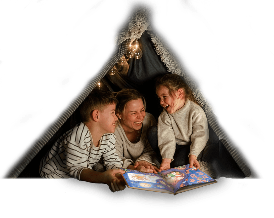 Nachtwimmelzauber personalisiertes Wimmelbuch